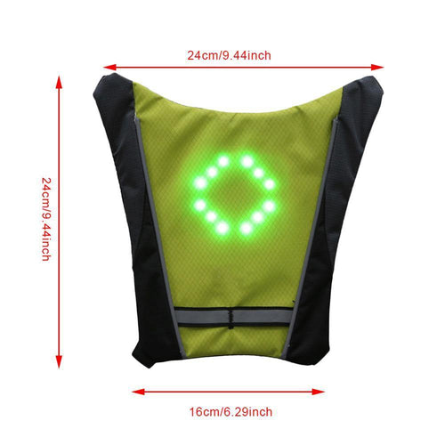 LED Wireless cycling vest - LITTLE SHELLZ