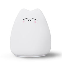 Load image into Gallery viewer, LED Silicon Cat Night Light - LITTLE SHELLZ
