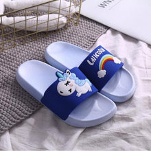 Load image into Gallery viewer, Rainbow Unicorn Sandals
